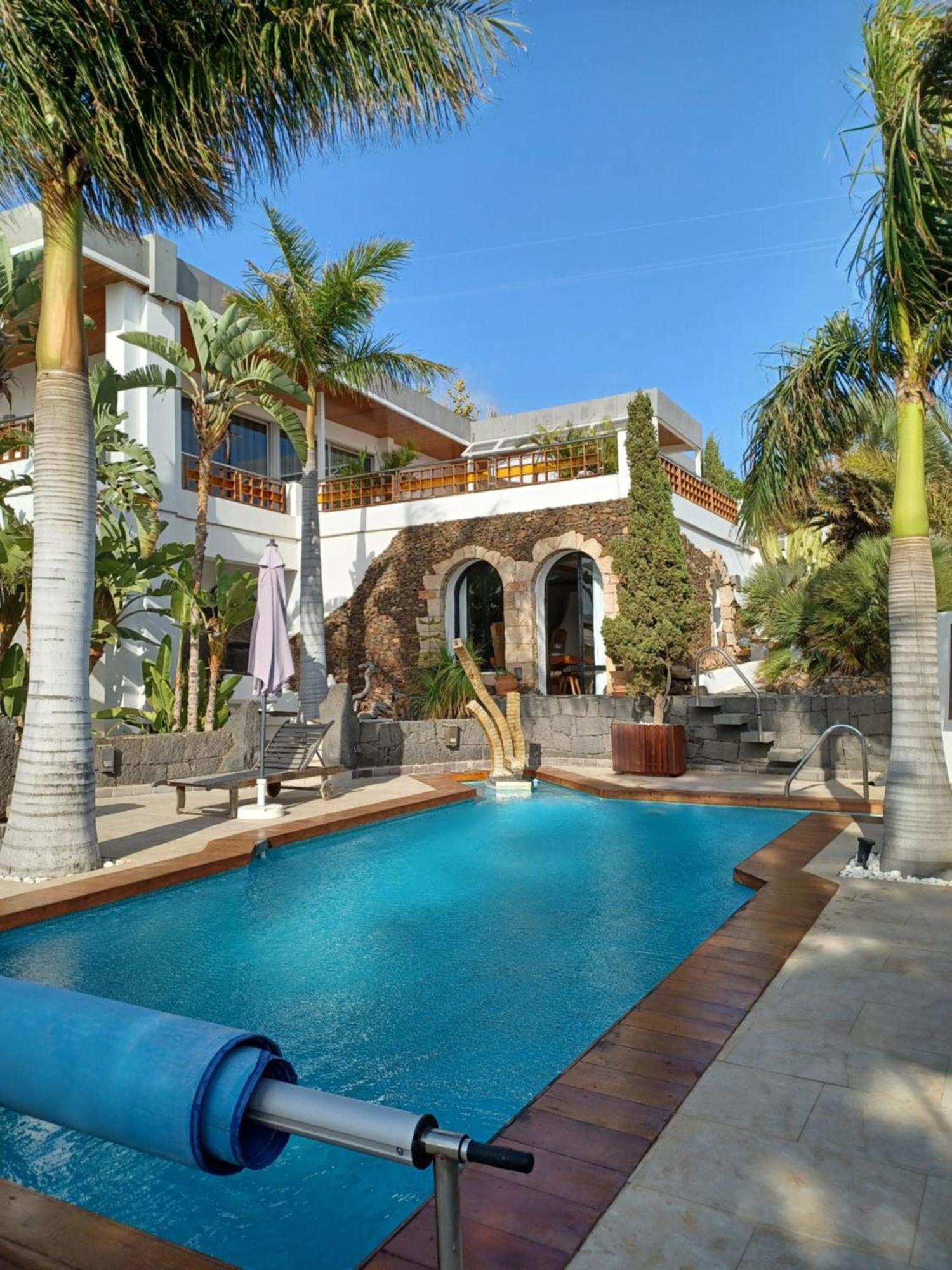 Villa Niki Mit Beheiztem Gemeinschaftspool Fuer 2 Appartments Las Breñas Oda fotoğraf