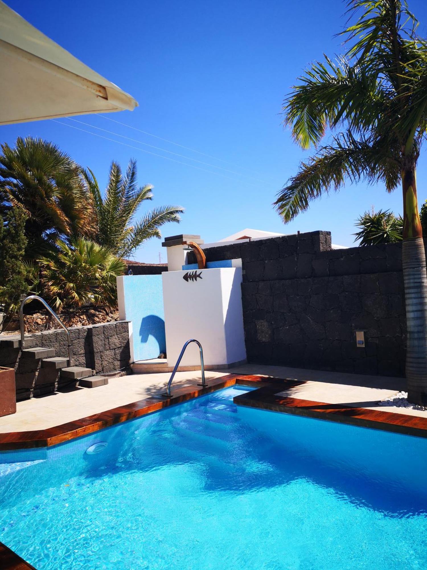 Villa Niki Mit Beheiztem Gemeinschaftspool Fuer 2 Appartments Las Breñas Dış mekan fotoğraf